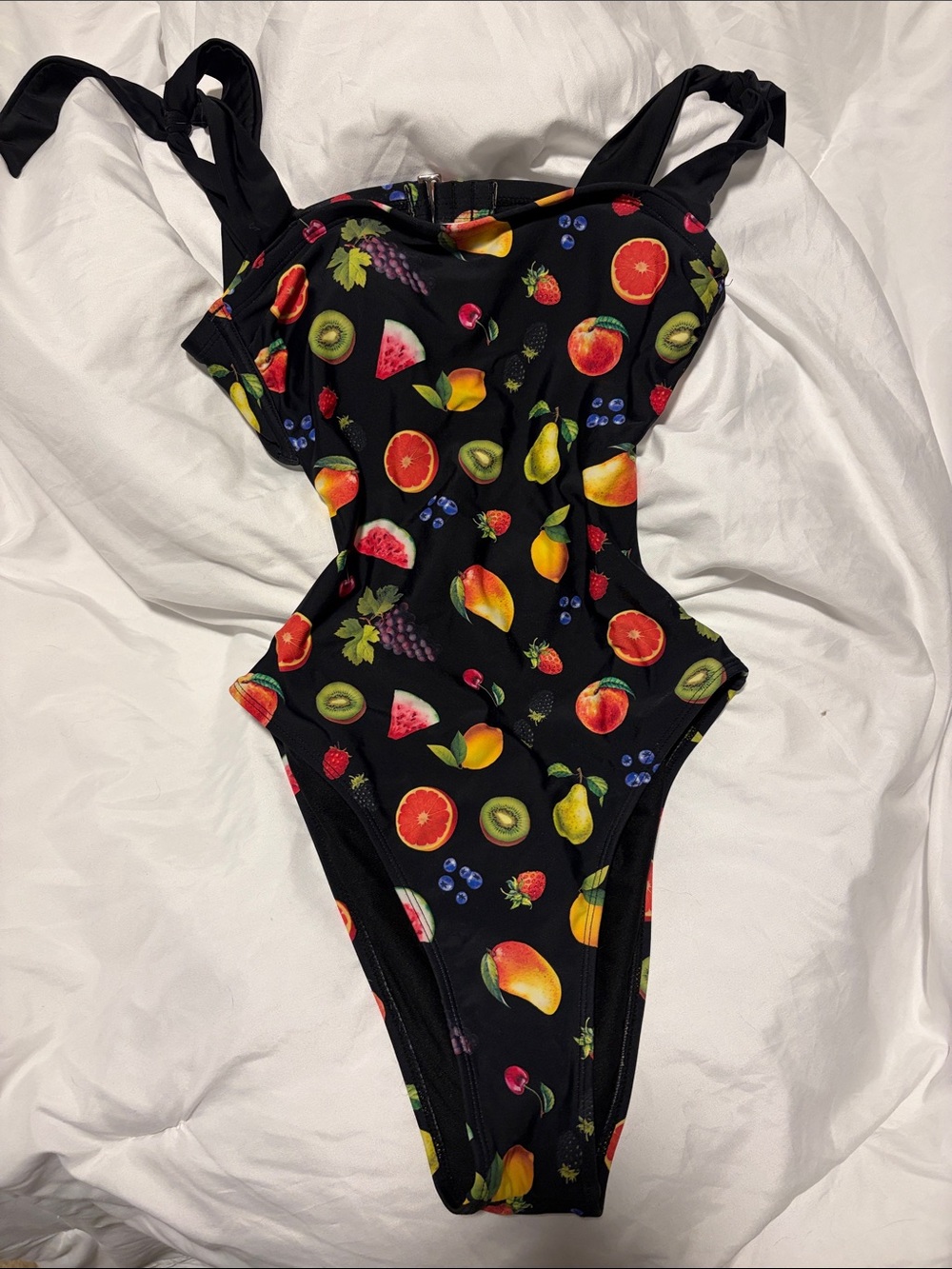 One-Piece Fruit Themed Swimsuit